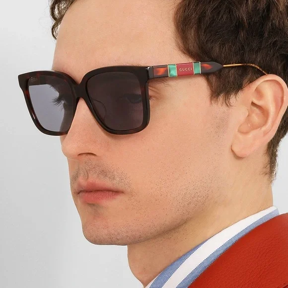 NEW GUCCI SUNGLASSES GG0599SA 003 UNISEX EYEWEAR GUCCI - Picture 6 of 7